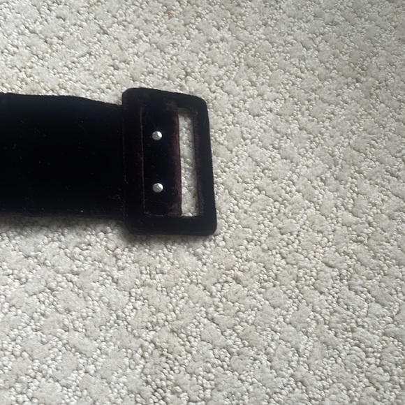 🔥 STUNNING VELVET BELT WITH RHINESTONES 🔥 - Picture 4 of 11